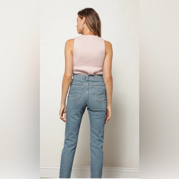 New Line & Dot Madrid Top / Vest In Pink Size L - Picture 2 of 11